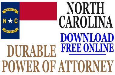 Durable Power of Attorney North Carolina