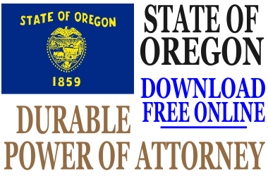 Durable Power of Attorney Oregon
